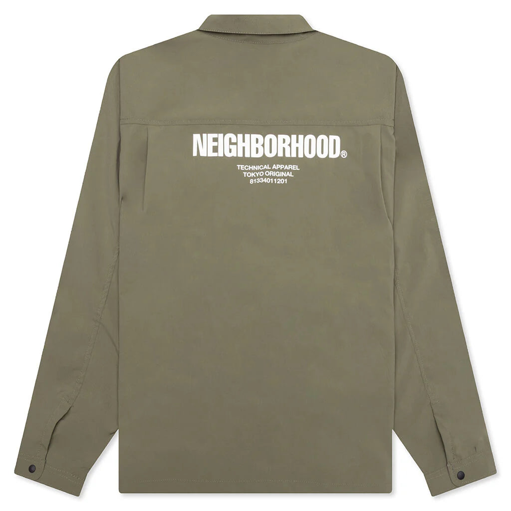 Multifunctional L S Shirt Olive Drab