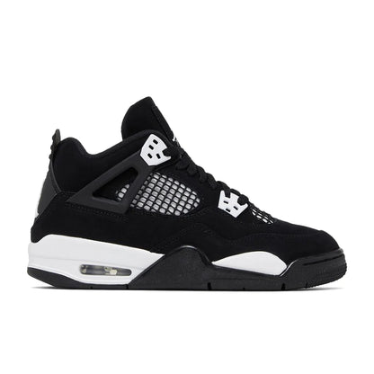 Air Jordan 4 Retro GS White Thunder Black White