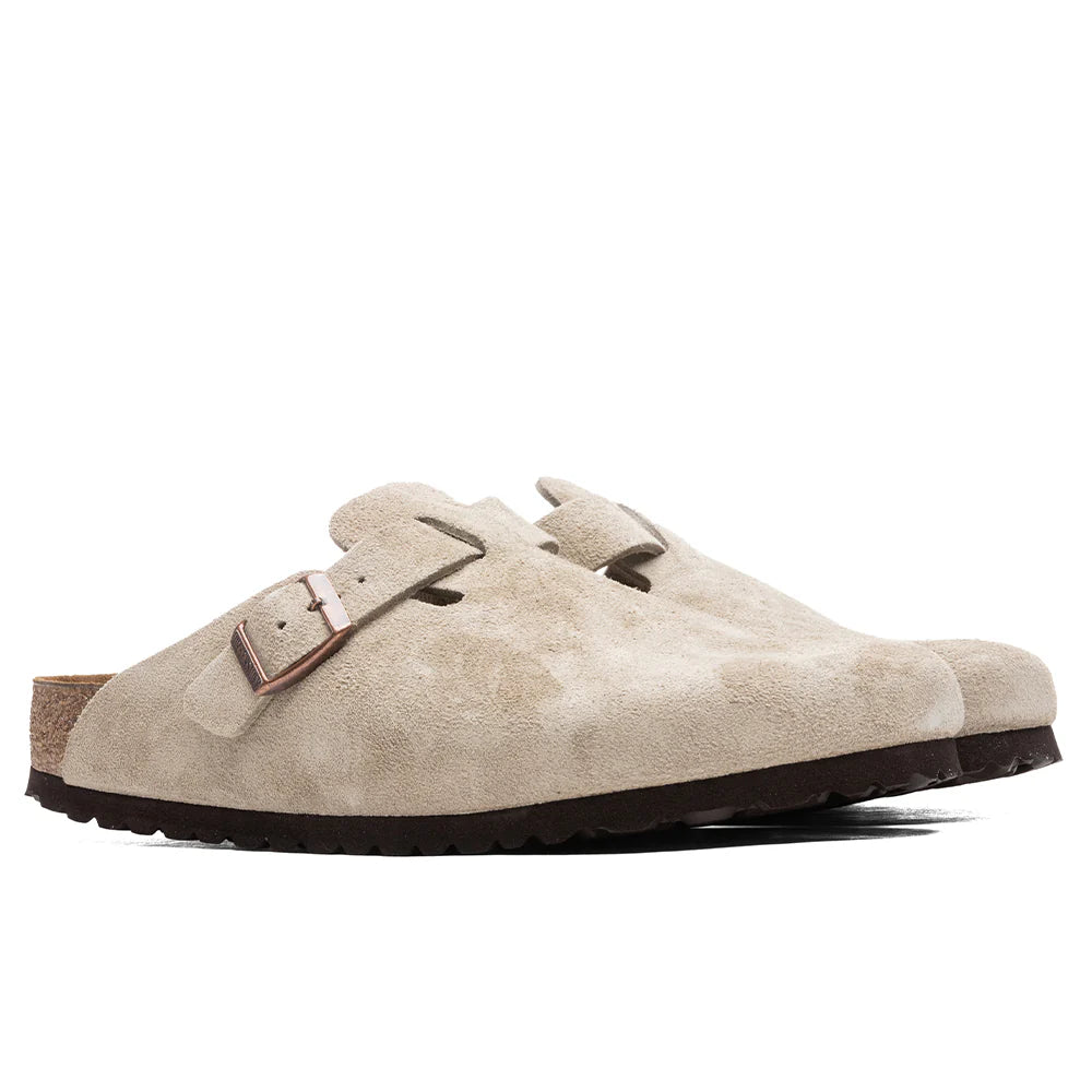 Wide Boston Soft Footbed Taupe