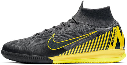 Nike Superflix 6 Elite IC Indoor Mens Soccer Shoes Thunder Grey Black