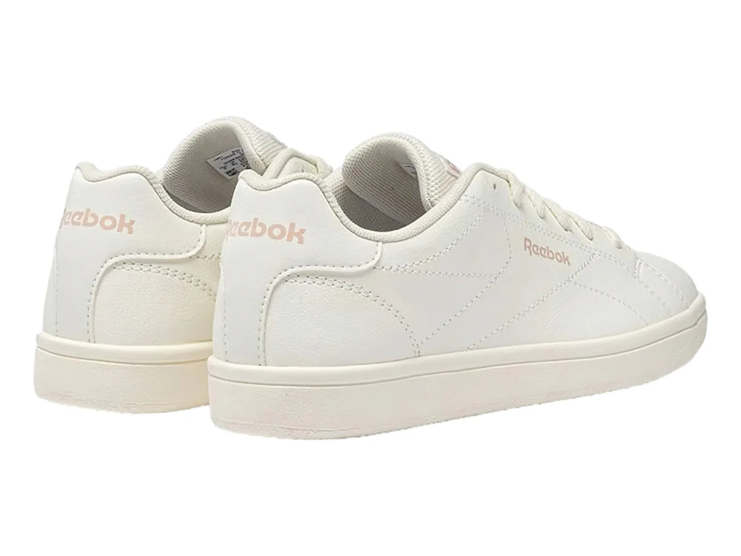 Tenis Reebok Royal Complete Blanco y Rosa para Mujer