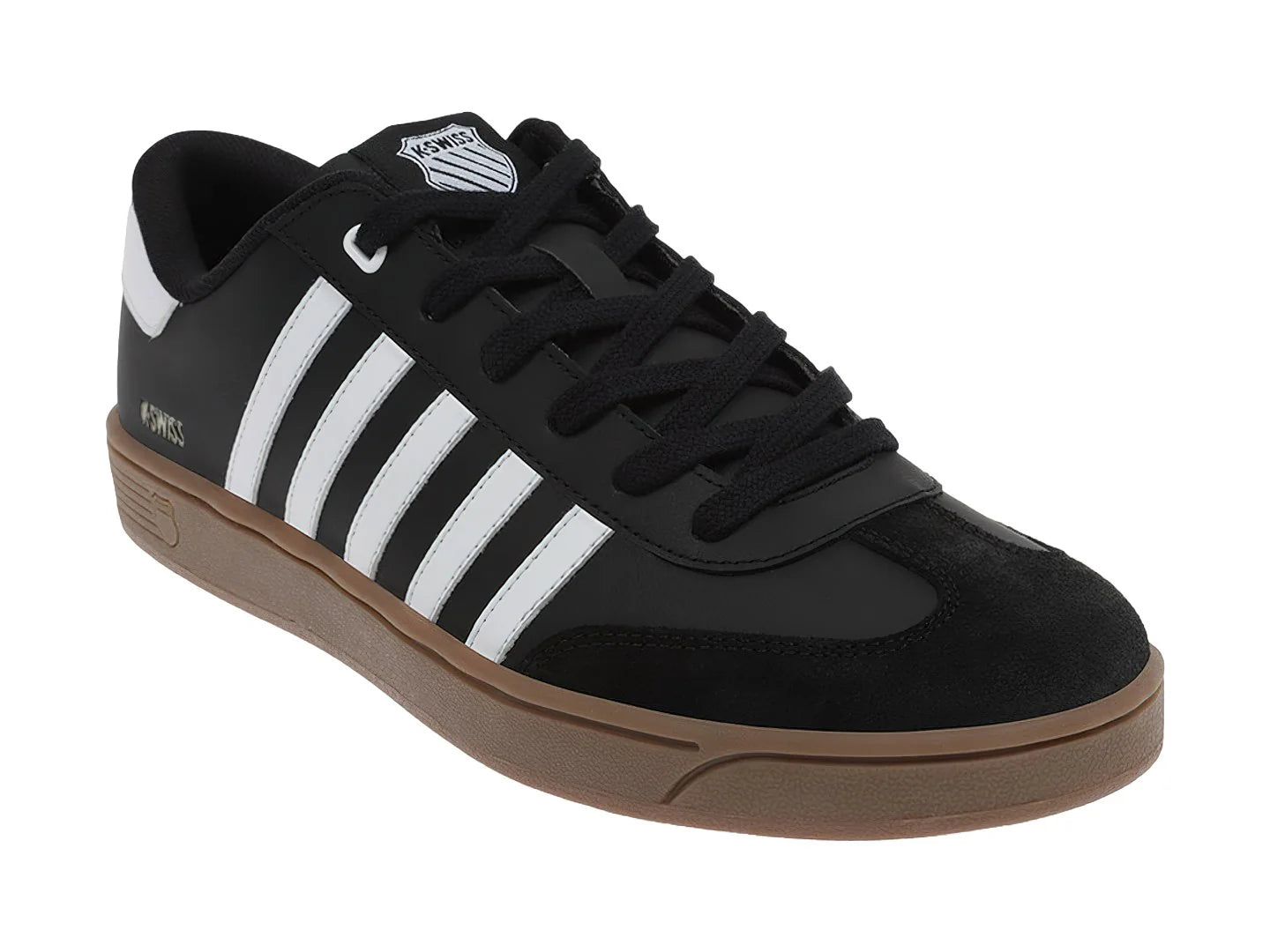 Tenis K Swiss Francis Court Negro y Blanco para Hombre