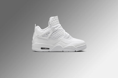 Womens Air Jordan 4 Net White Phantom Metallic Gold