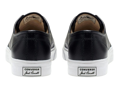Tenis Converse Jack Purcell Ox Negro Blanco Unisex