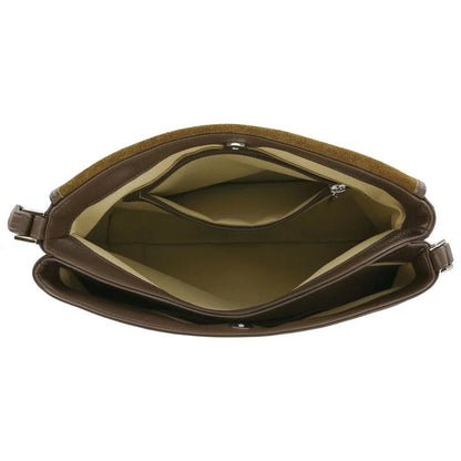 Olivia Shoulder Handbag in Espresso
