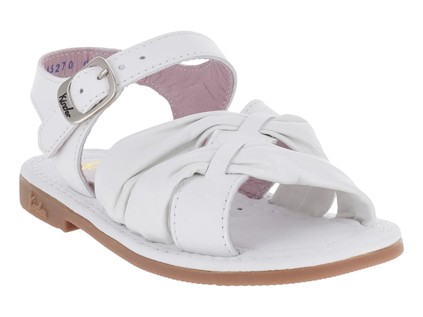Sandalias Kinder Blancas para Niña