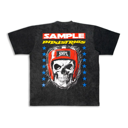 SMPL Sports Skull Tee - Black