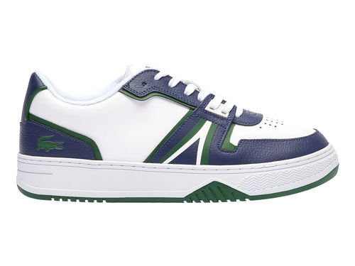 Tenis Lacoste Blanco y Azul Marino para Hombre