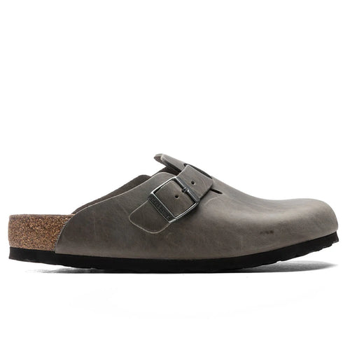 Wide Boston Soft Footbed Iron