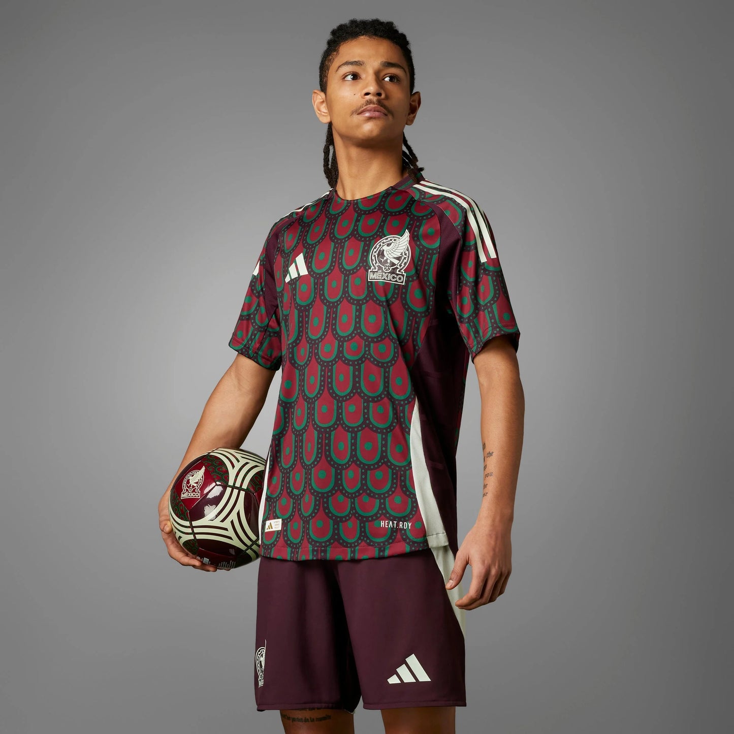 adidas Mexico Home Authentic Jersey 2024 Multicolor