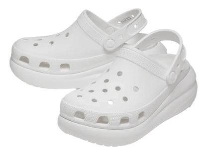 Sandalias Crocs Crush Clog Blancas para Mujer