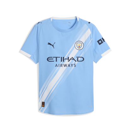 PUMA Manchester City Home Mens Soccer Jersey 25 26 Light Blue White