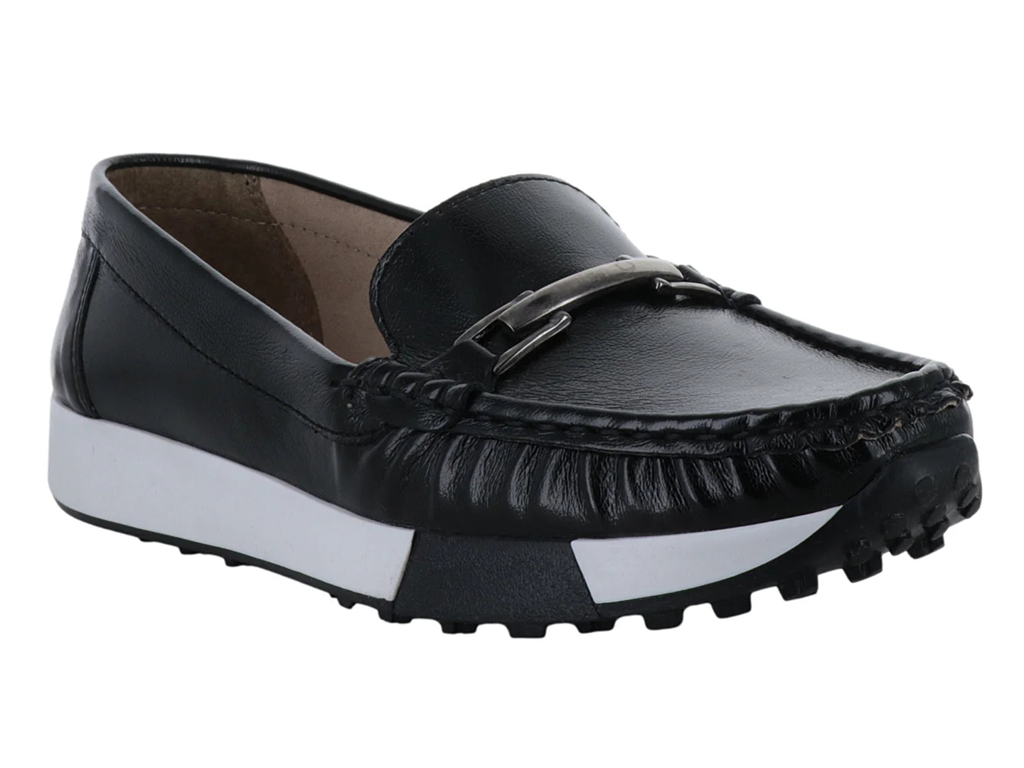 Mocasines Nomadas Negro para Mujer