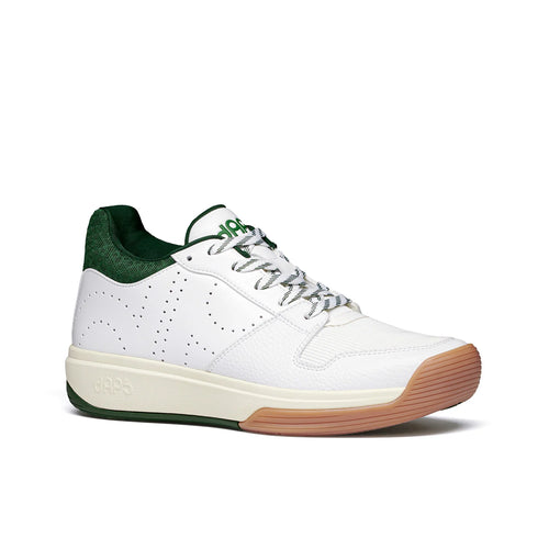 DAPS DESI Mid Green White Womens Pickleball Shoes