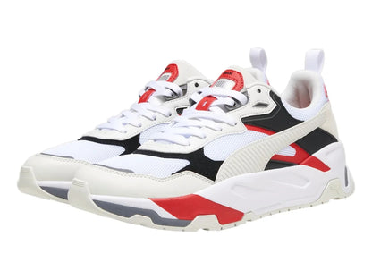 Tenis PUMA Trinity Blanco Gris y Negro para Hombre