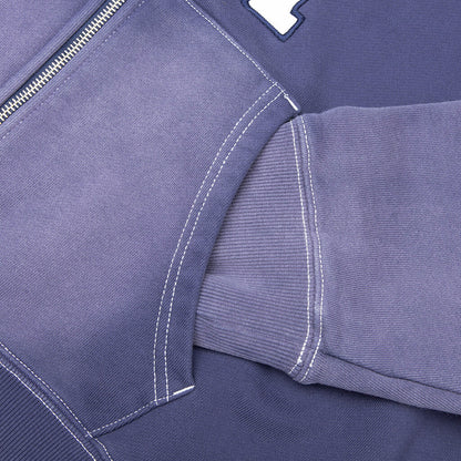 Collegiate Arch Zip Hoodie Navy