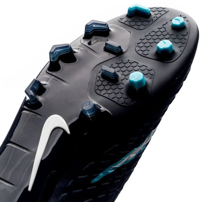 Nike Kids Jr Hypervenom Phantom III Dynamic Fit FG Firm Ground Soccer Cleats Blue