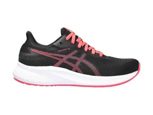 Tenis ASICS Patriot 13 Negro y Rosa para Mujer