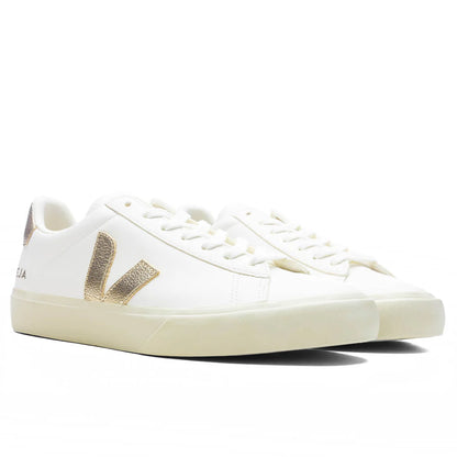 Womens Campo Chromefree Leather Extra White Platine