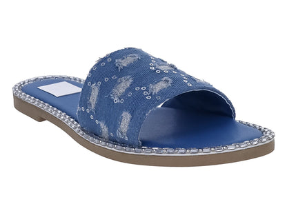 Sandalias Luna Rosa Kristen Plata para Mujer
