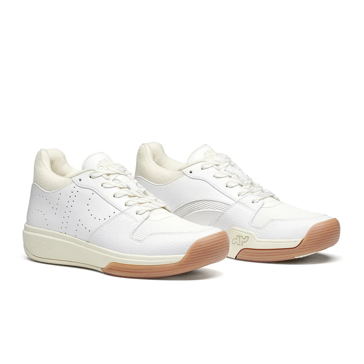 DAPS DESI Mid White Cream Womens Pickleball Shoes