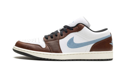 Air Jordan 1 Low SE Embroidered Swoosh Mocha