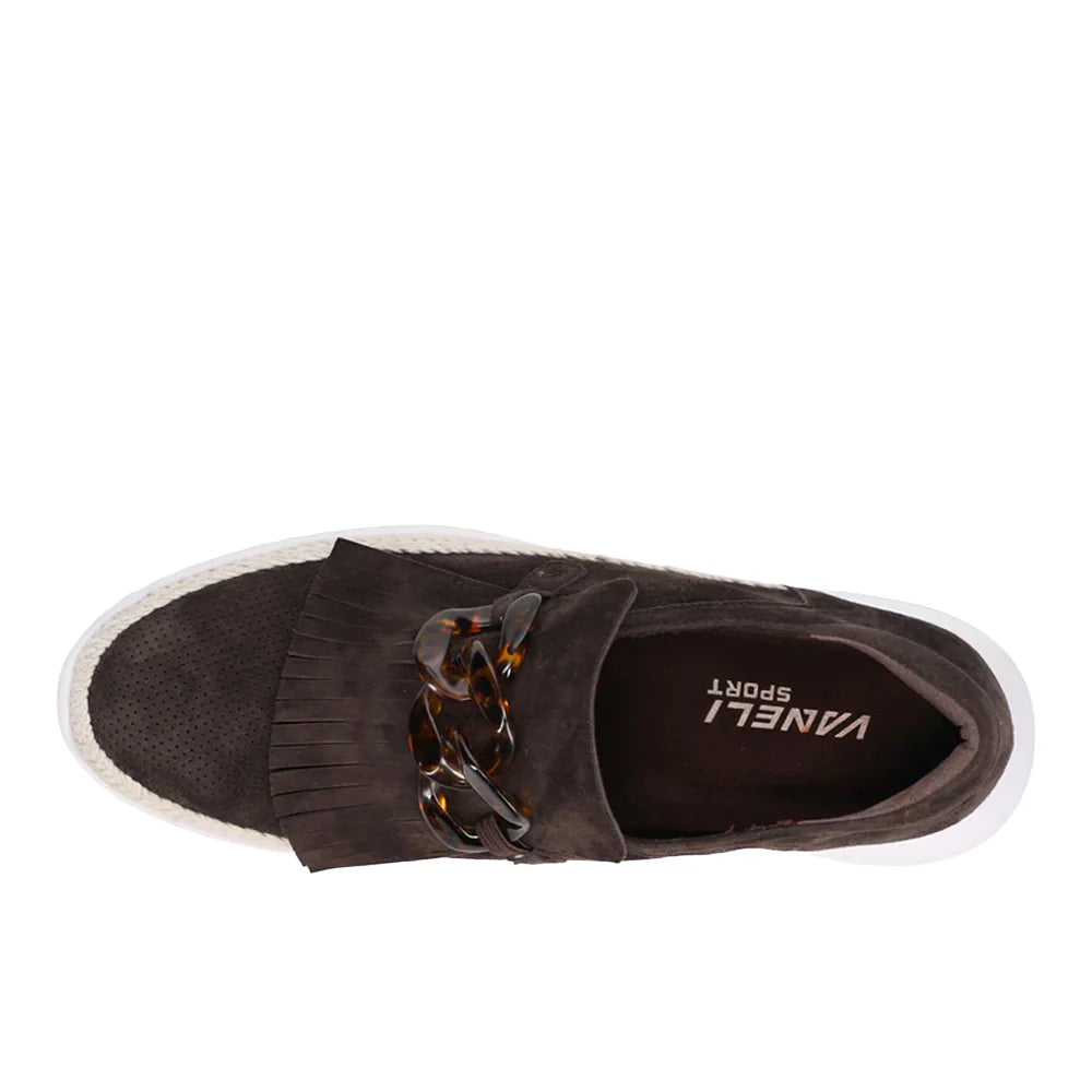 Qerene Perforated Slip On Sneakers