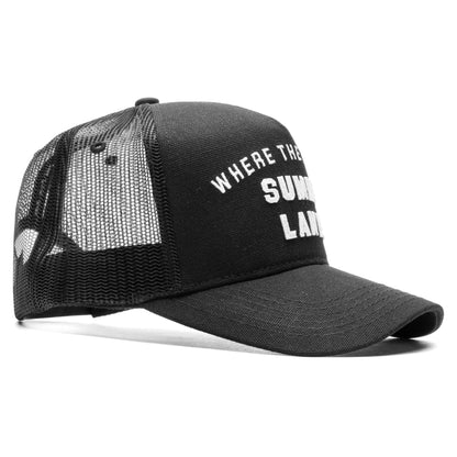 WTFS Trucker Hat Black