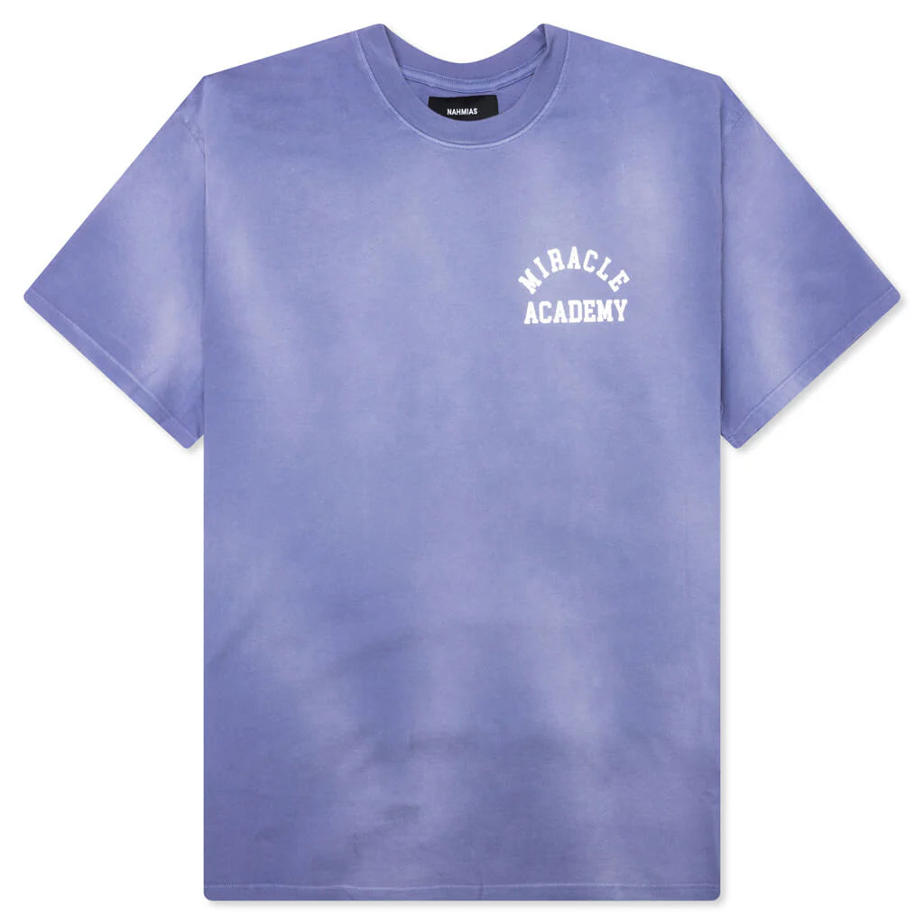 Miracle Academy T shirt Sunfade Ocean