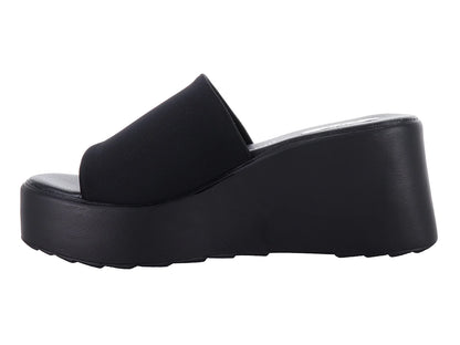 OYYI Sandalias Plataforma Negro para Mujer