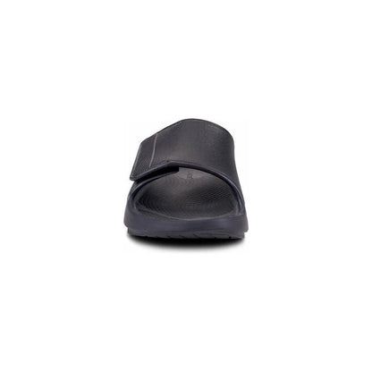 Unisex Ooahh Sports Flex Sandals in Black Matte
