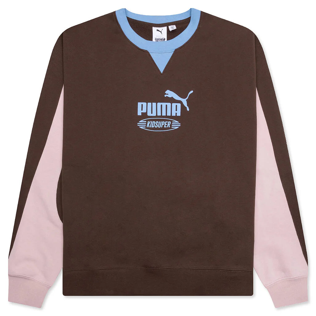 Puma x KidSuper Crew Brown