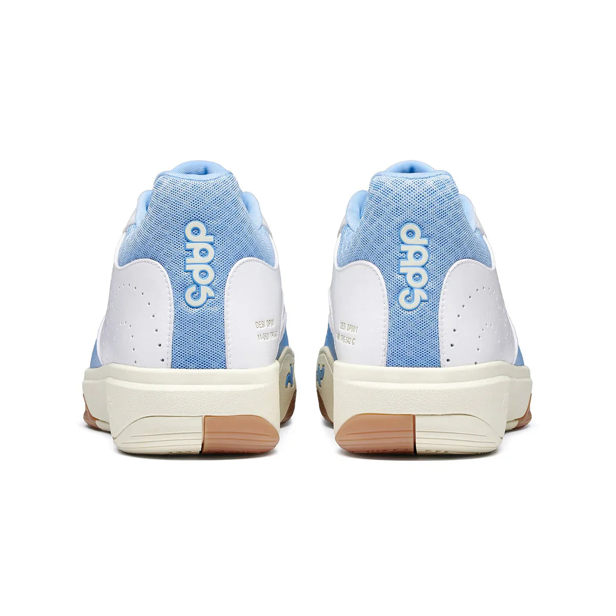 DAPS DESI Mid Baby Blue White Womens Pickleball Shoes