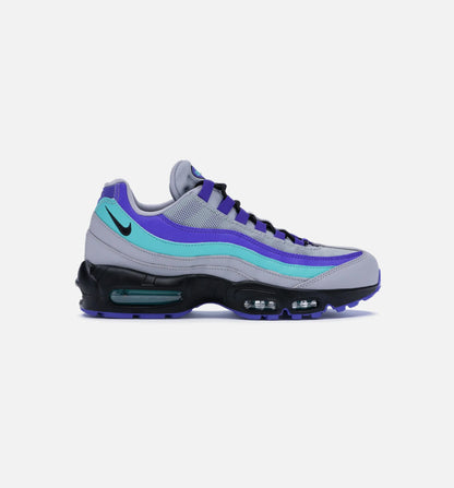 Air Max 95 Mens Shoe White Solar Red Granite Dust