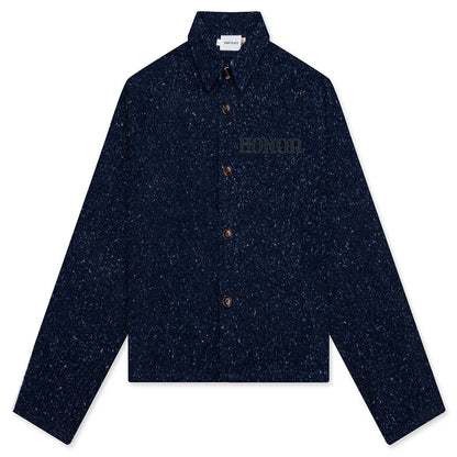Nep Yarn Chacket Navy
