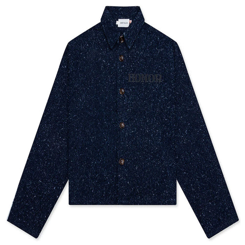Nep Yarn Chacket Navy