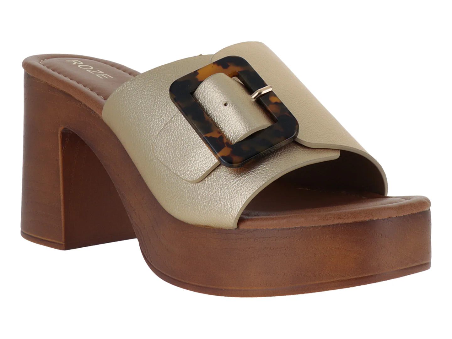 Sandalias ROZE Dorado para Mujer