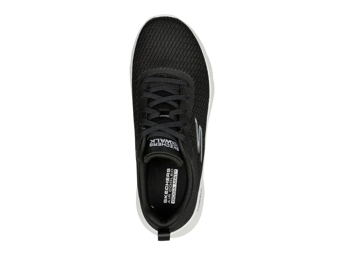 Tenis Skechers Go Walk Flex Negro con Blanco para Mujer