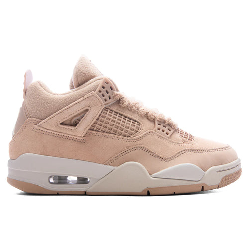 Womens Air Jordan 4 Retro Cozy Girl Hemp Light Orewood Brown