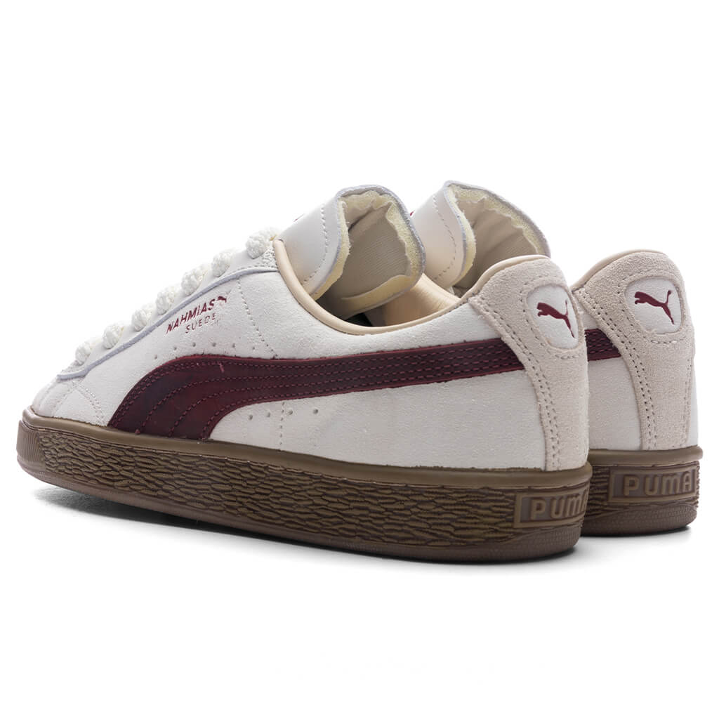 PUMA x Nahmias Suede Vintage Warm White Archive Gold For All Time Red