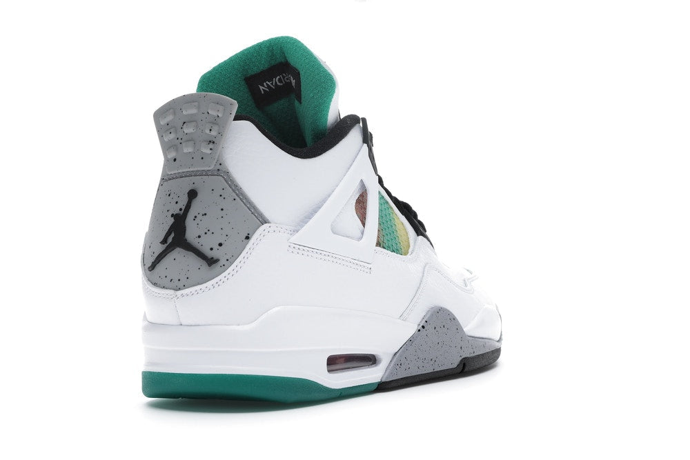 4 Retro Lucid Green Rasta (W)