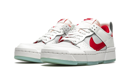 DUNK LO DISRUPT WMNS"Summit White/ Gym Red" CK6654 101